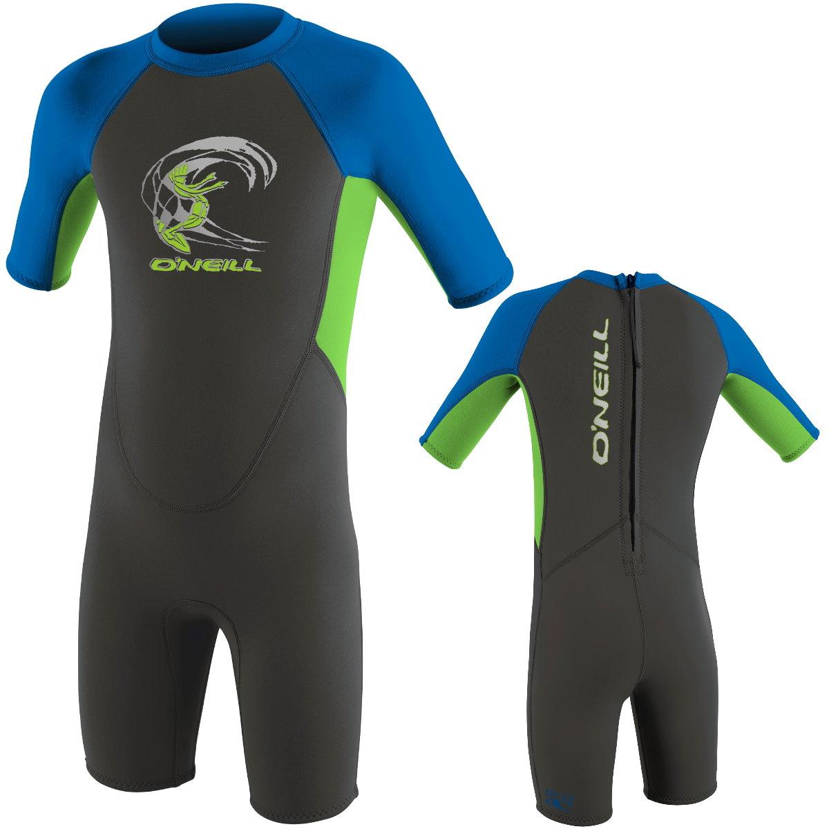 O'Neill Toddler Neopren Shorty Reactor Kinder Neoprenanzug Schwimmanzug dayglo