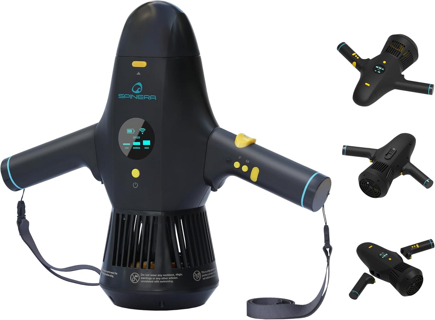 Spinera Underwater Powerfin & Unterwasser-Scooter Tauchscooter SUP-Antrieb