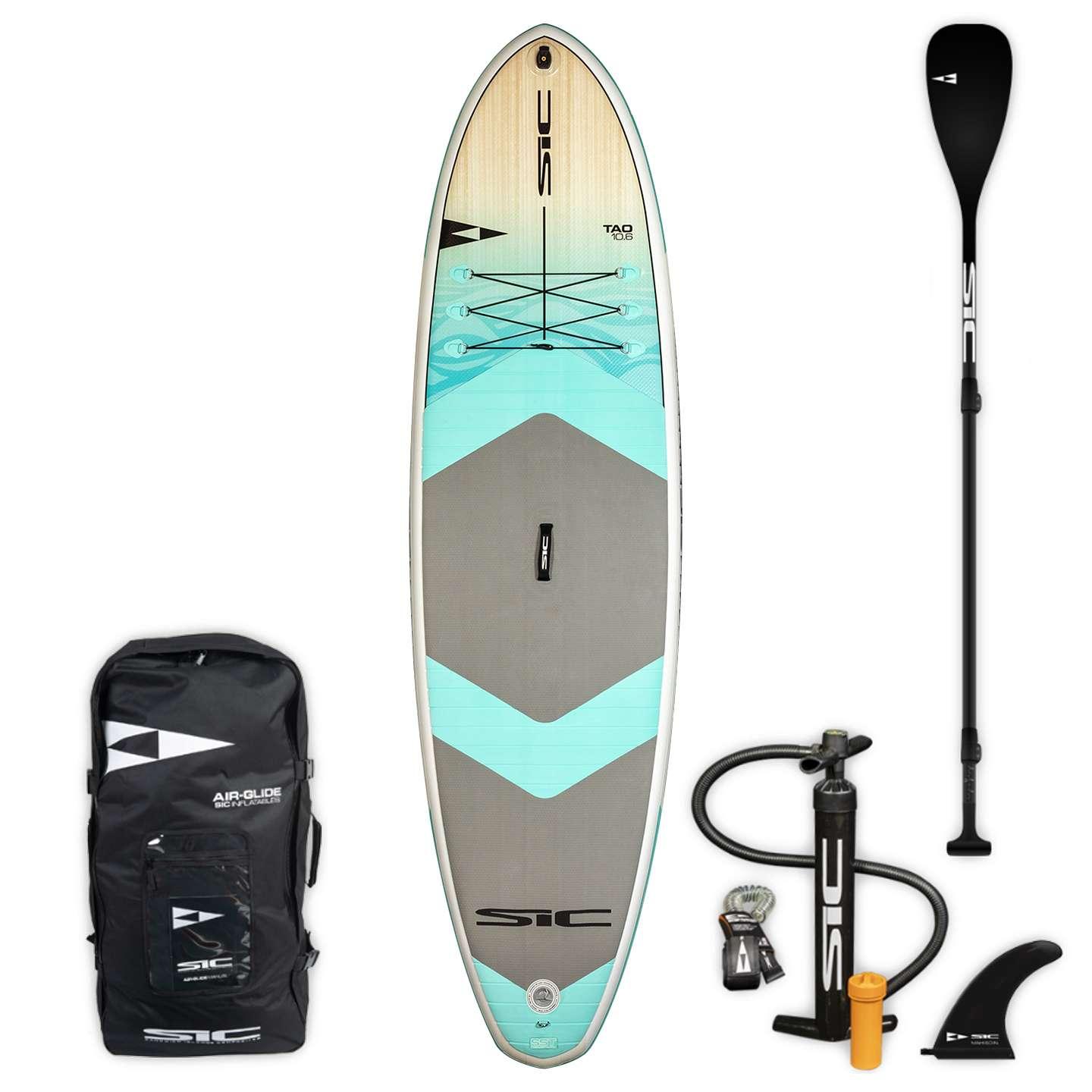 SIC TAO Air 10'6 aufblasbares SUP Board Allround Stand Up Paddle Board 320x84cm