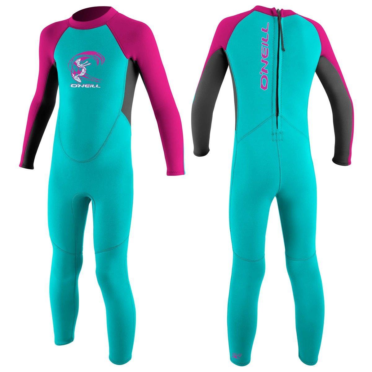 O'Neill FullSuit Toddler Reactor Kinder Neoprenanzug Schwimmanzug light Aqua