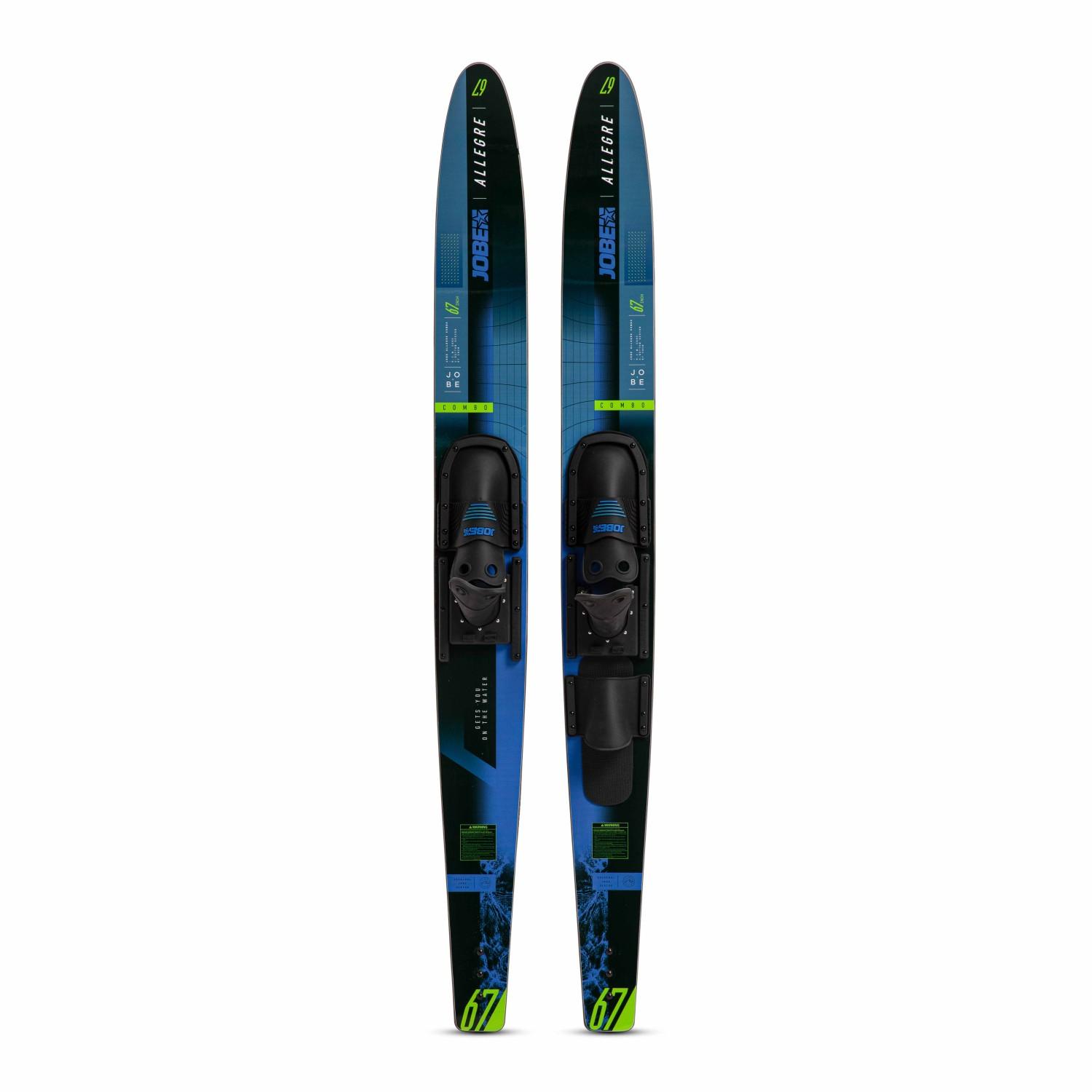 Jobe Allegre 67 Combo Wasserski Ski Paarski 170cm blue