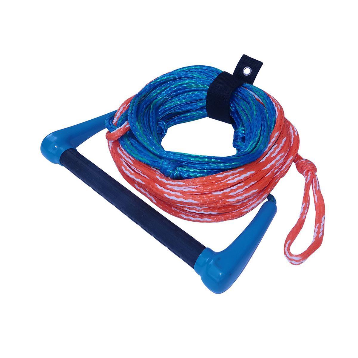 SPINERA Wasserskileine 2 Section Wasserski Leine Wakeboard Seil mit Hantel Rope Wakeboard