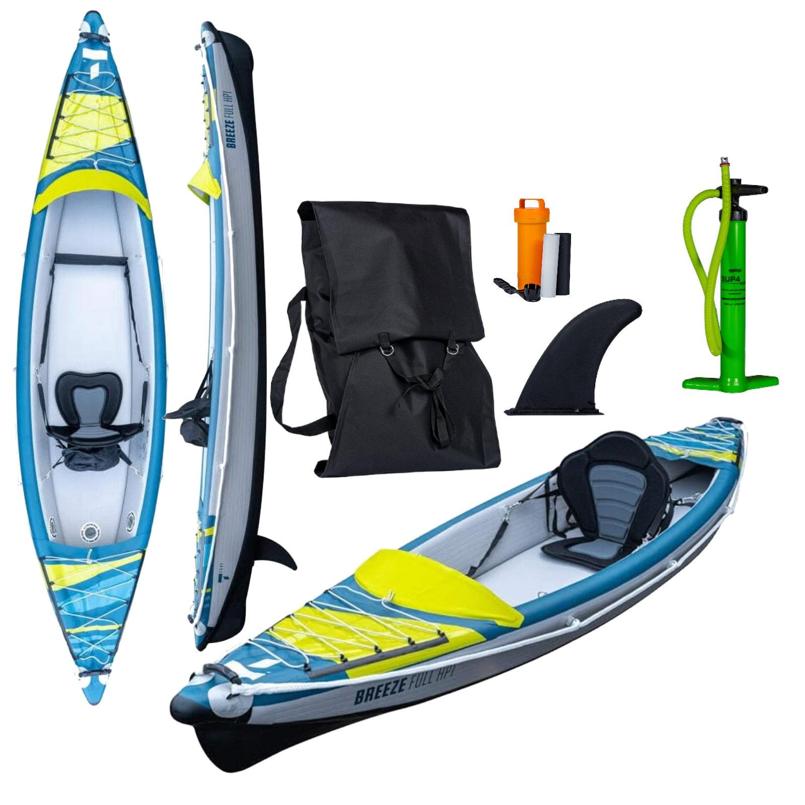 TAHE HP1 KAYAK AIR BREEZE FULL inflatable Kanau Tourenkajak 1Person 350cm