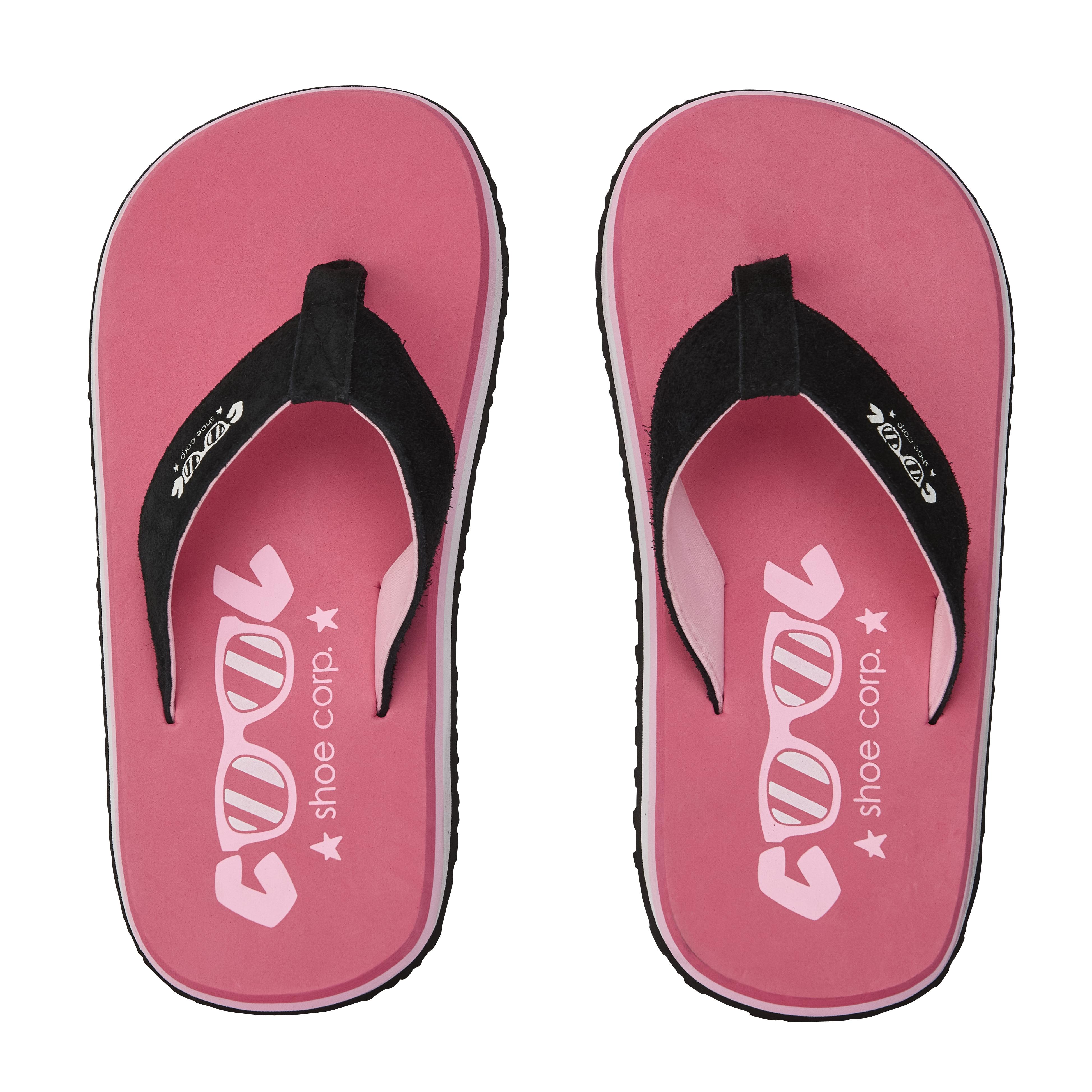 COOL SHOE ORIGINAL TEEN Flip Flops Badelatschen Zehentrenner Schuhe Surfer pink