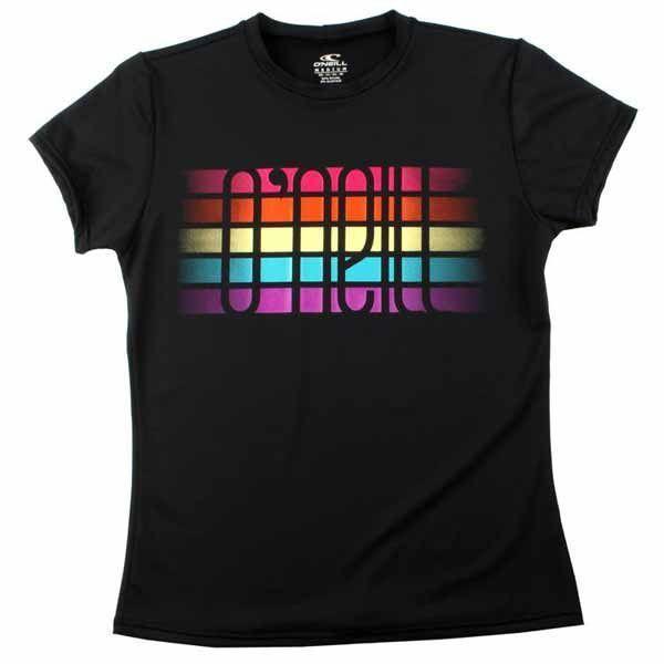 O'Neill Skins S/S Rash Tee Lycrashirt black