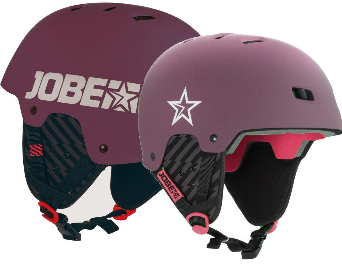 Jobe BASE WAKE helmet Helm Wakeboard Kite Surf Wassersporthelm Bordeaux