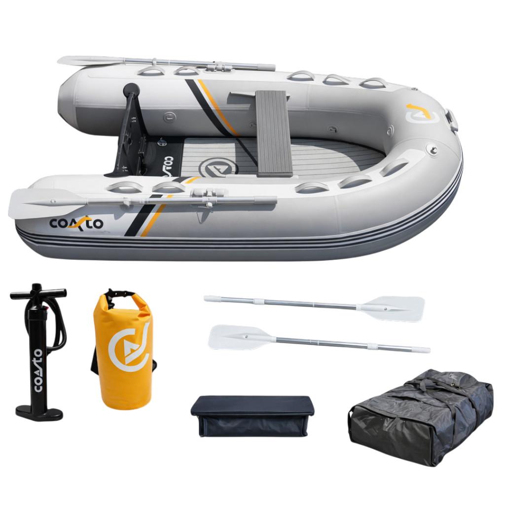 COASTO Schlauchboot 248cm Dropstitch Beiboot Dingi Motorboot Ruderboot