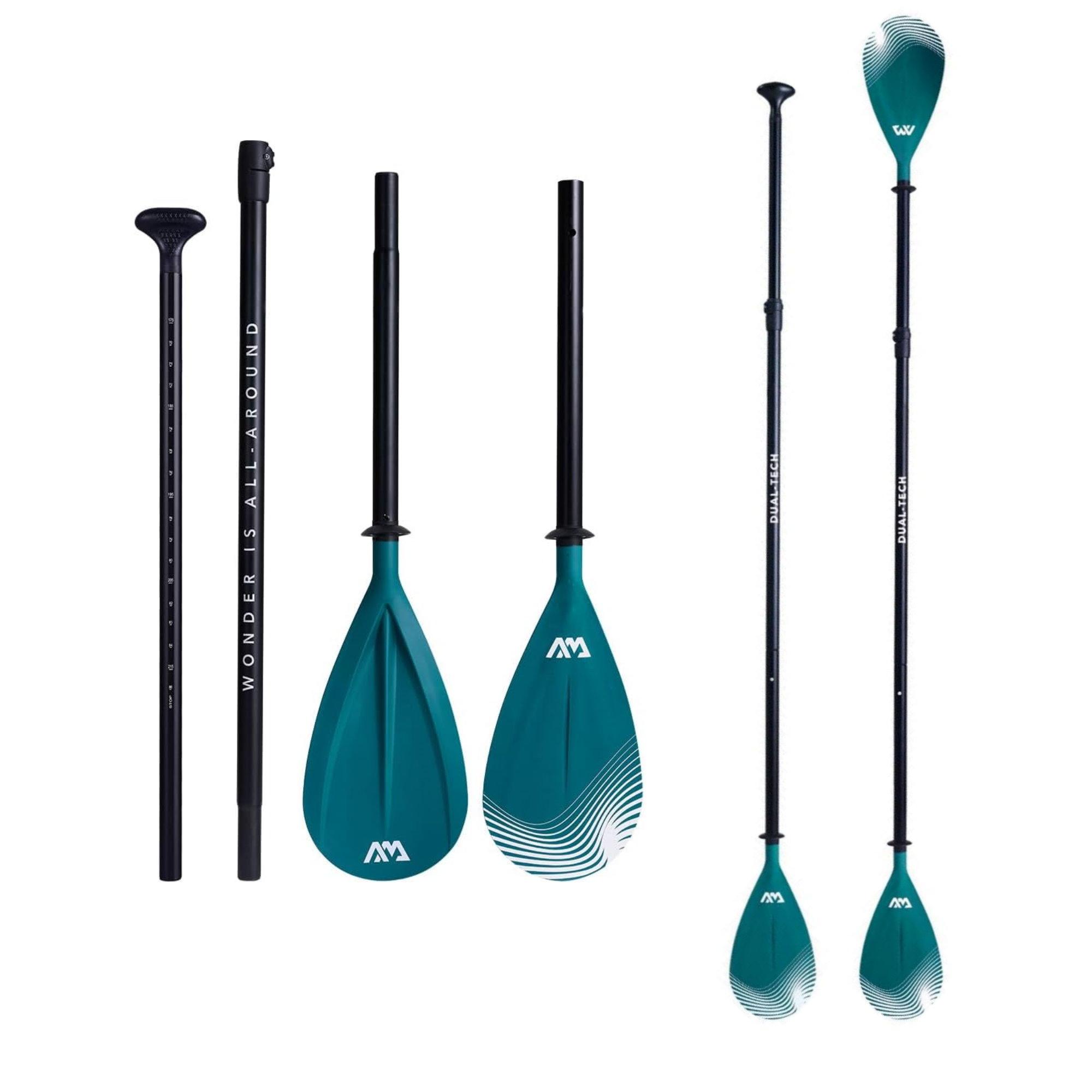 Aqua Marina Kayak Dual Tech Paddle SUP Paddel 2-in-1 SUP & Kajak Paddel Oar