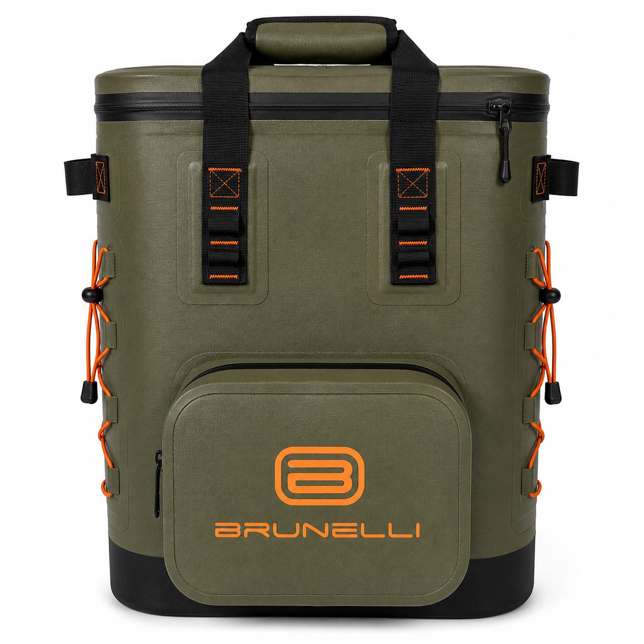BRUNELLI Kühlrucksack 30L Wasserdicht Outdoor Kühltasche Camping Strand SUP Boot