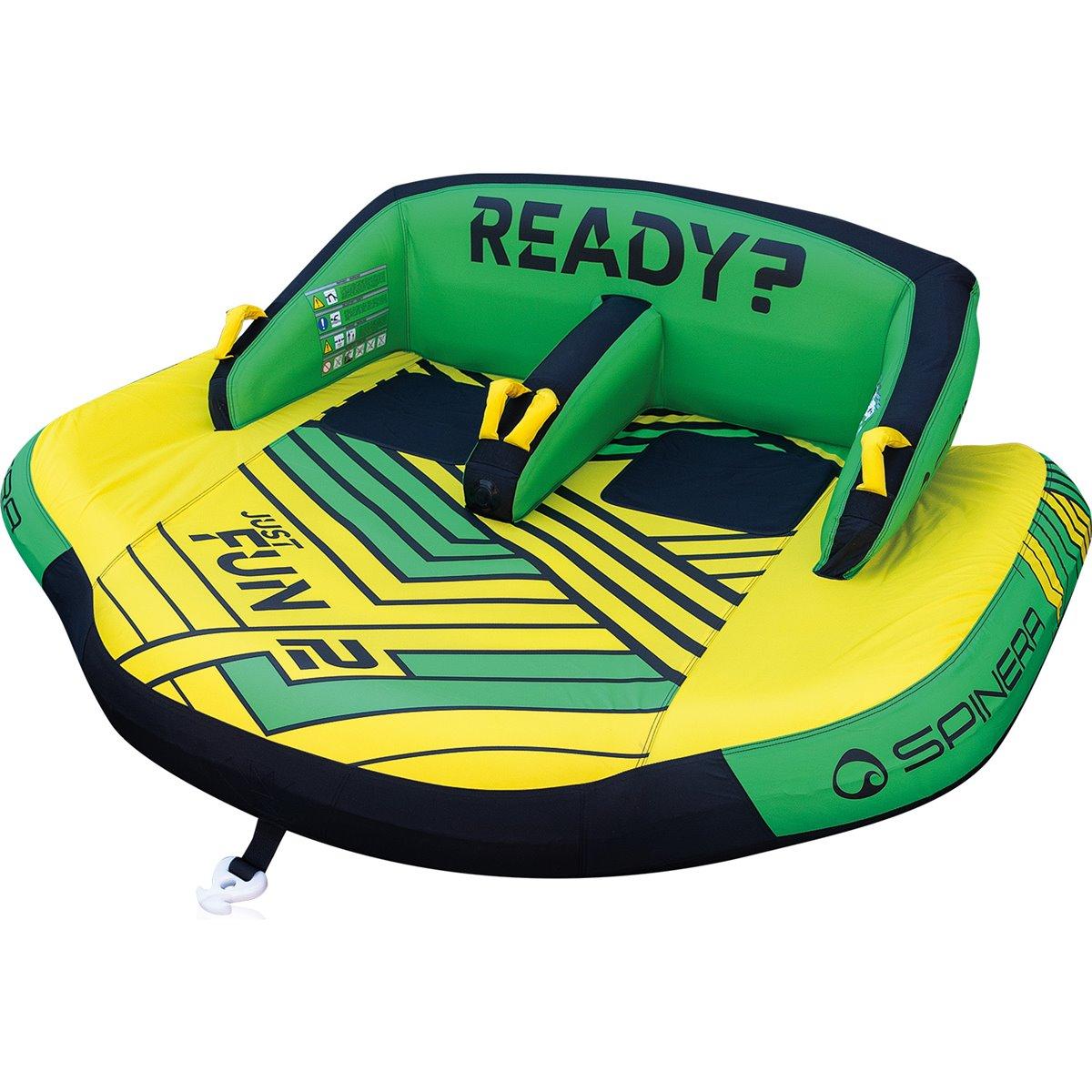 Spinera Just Fun 2P Towable Fun Tube Schleppring Reifen Jetskitube 2 Personen