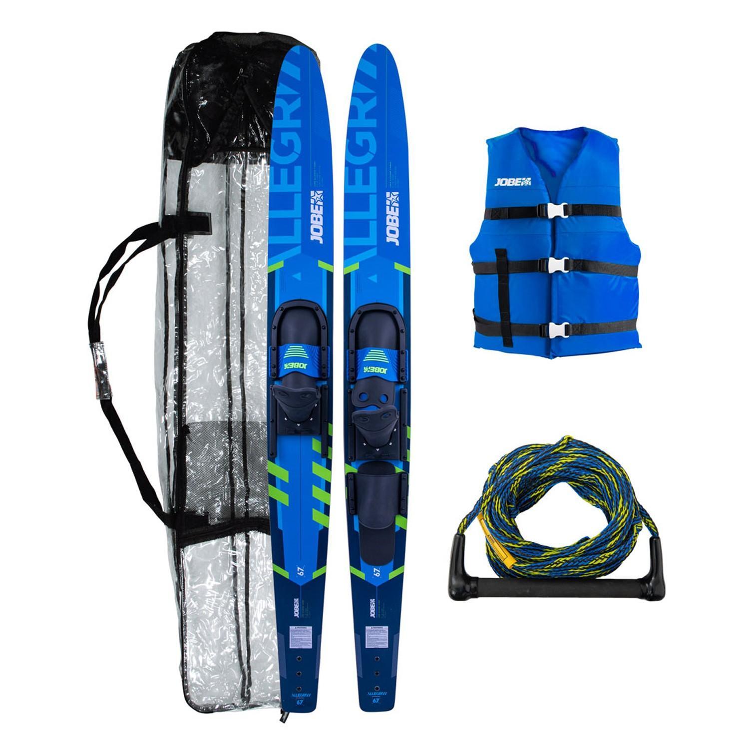 Jobe Allegre Wasserski Package Combo Ski Paarski 67 170cm blue