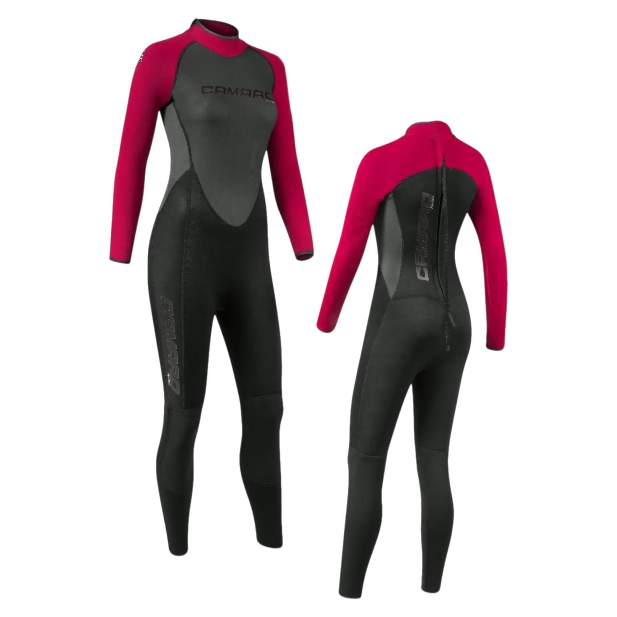CAMARO Flex Skin Damen Fullsuit 3/2 mm Ultraflex Neoprenanzug Stretch Wetsuit