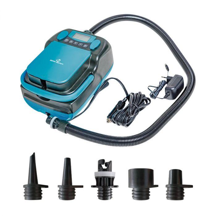 Spinera SUP5 High Pressure 12V SUP Pump, 16 PSI Akku SUP Stand up Paddle E-Pumpe