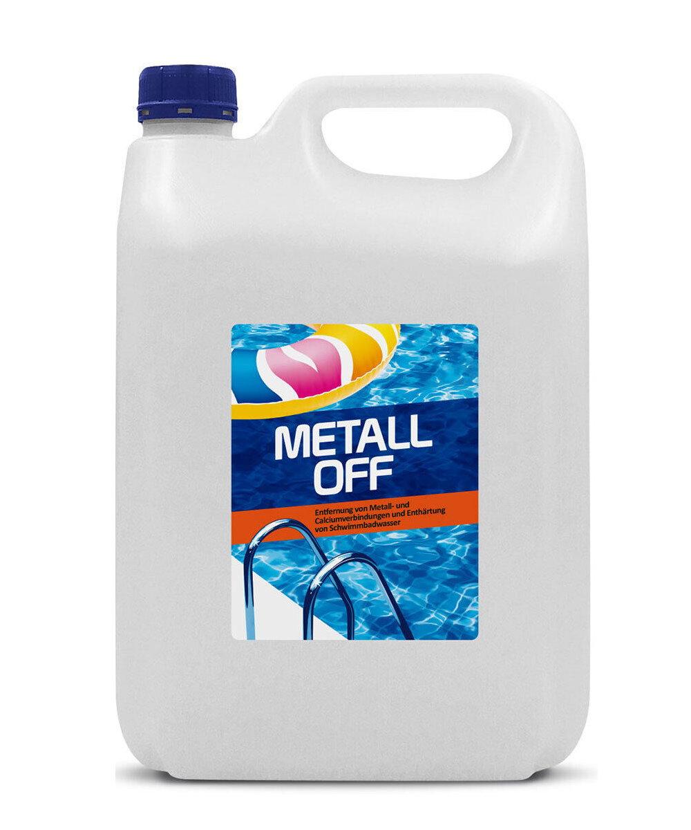 Metall-Ex 4L Pool Metall-Stop klares Wasser gegen Verfärbungen & Ablagerungen