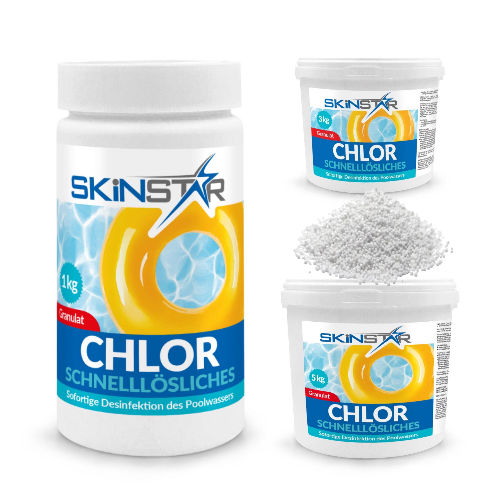 Chlorgranulat Schnelllösliche Pool Schockchlorung Desinfektion Pflege Schwimmbad