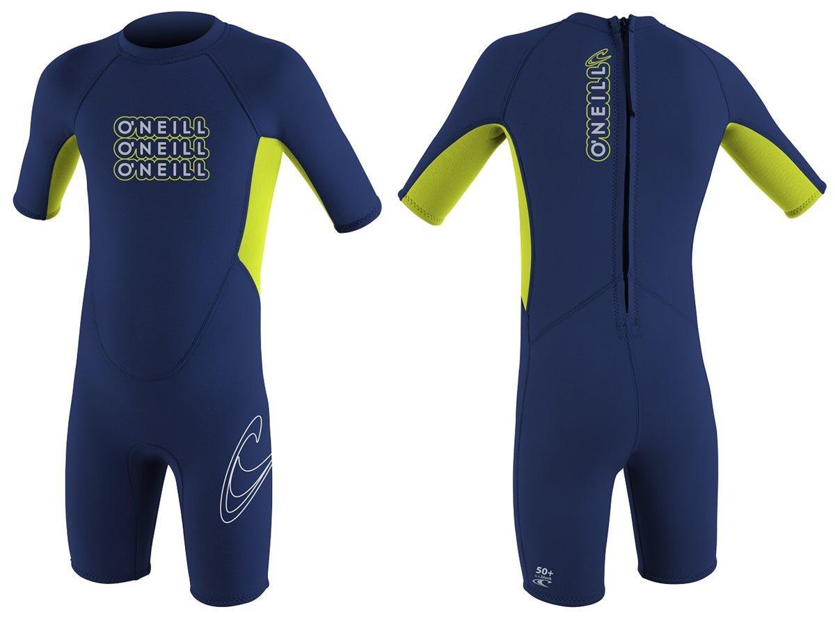 ONeill Shorty Toddler Reactor Kinder Neoprenanzug navy/lime