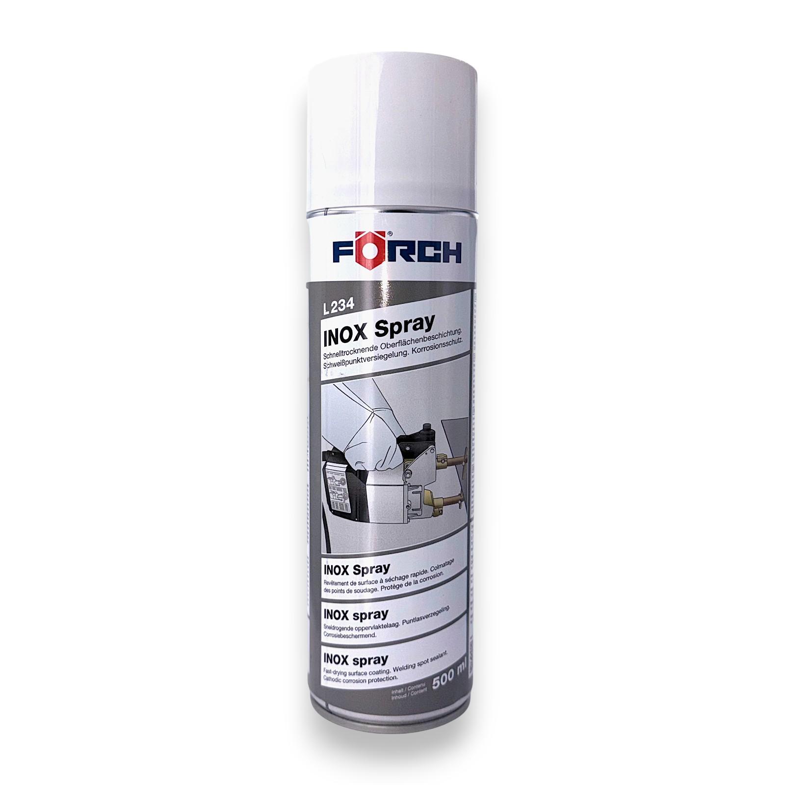 Förch INOX-Spray L234 Korrosionsschutz Schweißpunktversiegelung Karosserie 500ml