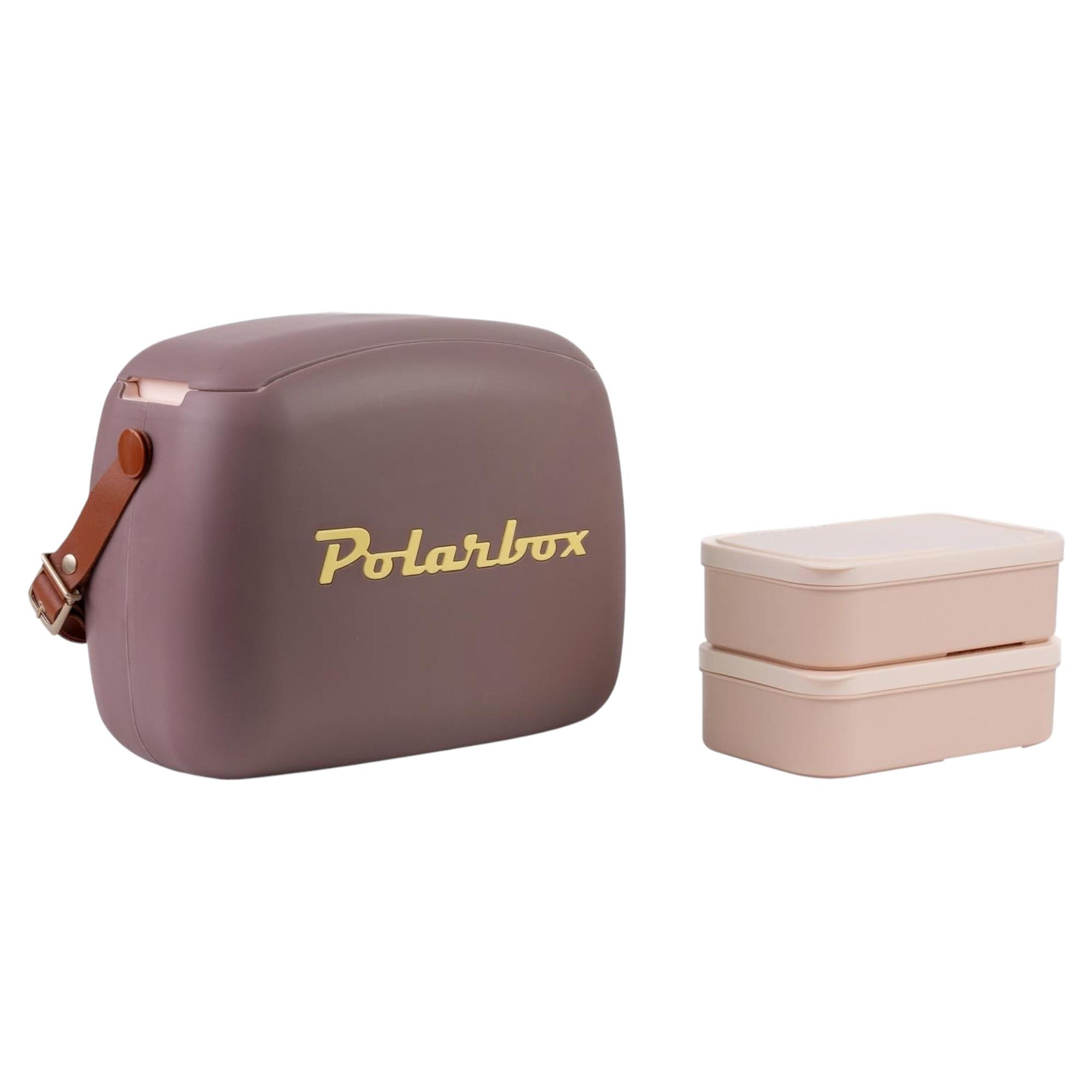 Polarbox CoolerBag 6L Kühlbox mit 2x1L Lunchboxen  Kühltasche leicht & stylisch