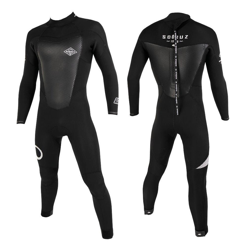 SOÖRUZ Fullsuit 5/4/3 BZ FIGHTER OYSTERPRENE Neoprenanzug- BLACK - Groesse: 50 (M)
