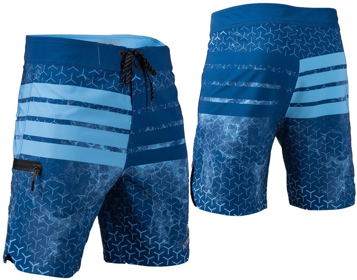 AZTRON SPACE Herren Short Hose Boardshort Wakeboard Swimshort blue