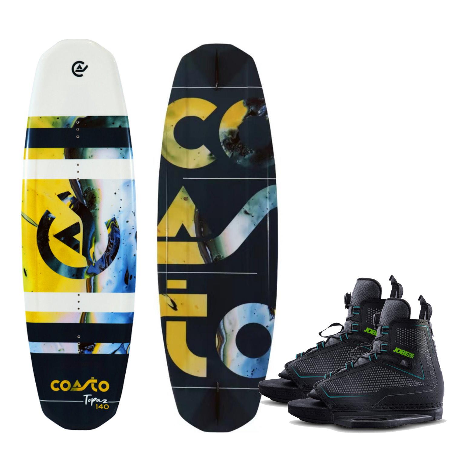 COASTO Topaz 140 Wakeboard Flex mit Maze Bindung 40-46