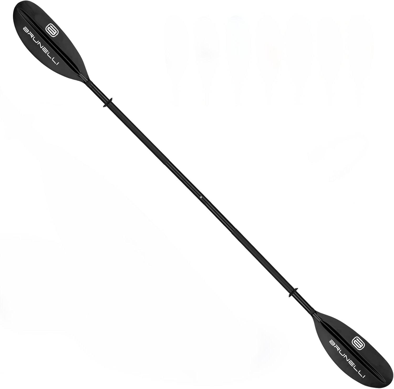 Brunelli Kayak Paddle Alu 4-teilig 220cm Classic Kajakpaddel Doppelpaddel