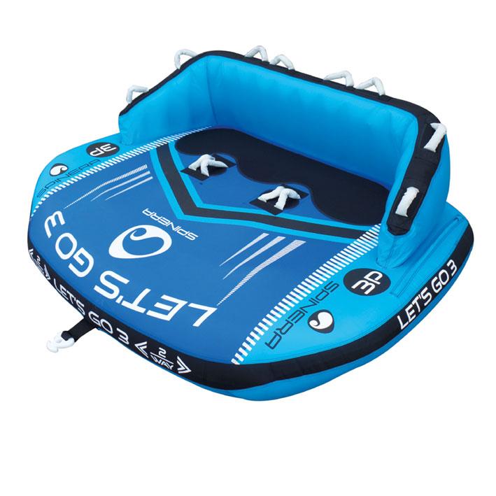 SPINERA Lets Go 2 Personen Towable Tube Funtube aufblasbar Sofa Towable