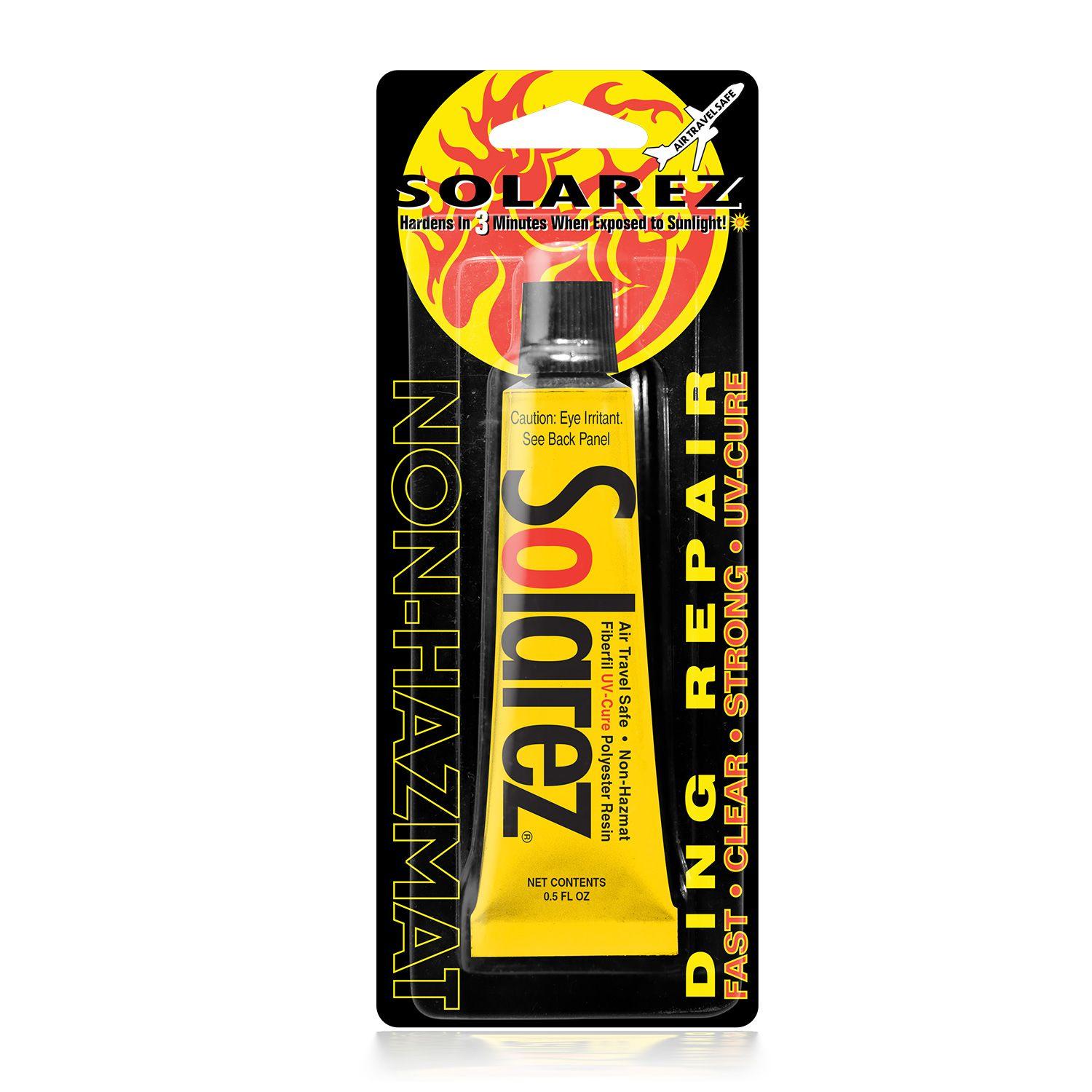 SOLAREZ Air Travel Polyester Ding Repair 0.5oz Set Polyesterharz Surfboard 15g