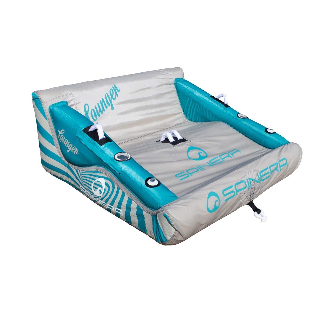 SPINERA Lounger Towable Fun Tube Wasserring Wasserreifen Pool-Lounge 2 Personen