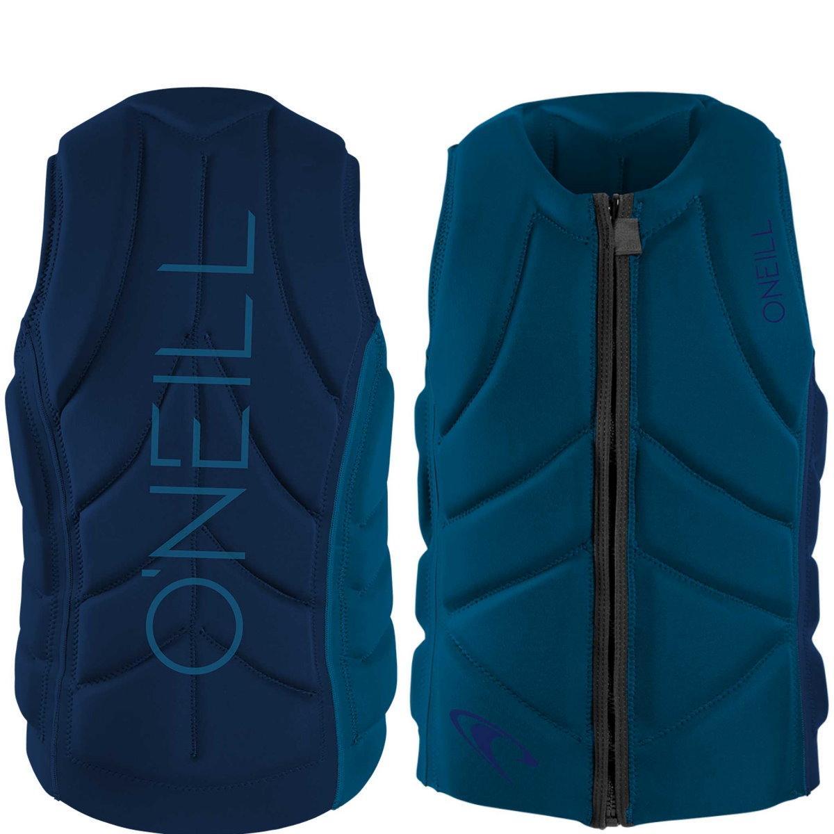 O'Neill Slasher Comp Vest Wakeboard Westen Protektor Neopren Weste blue