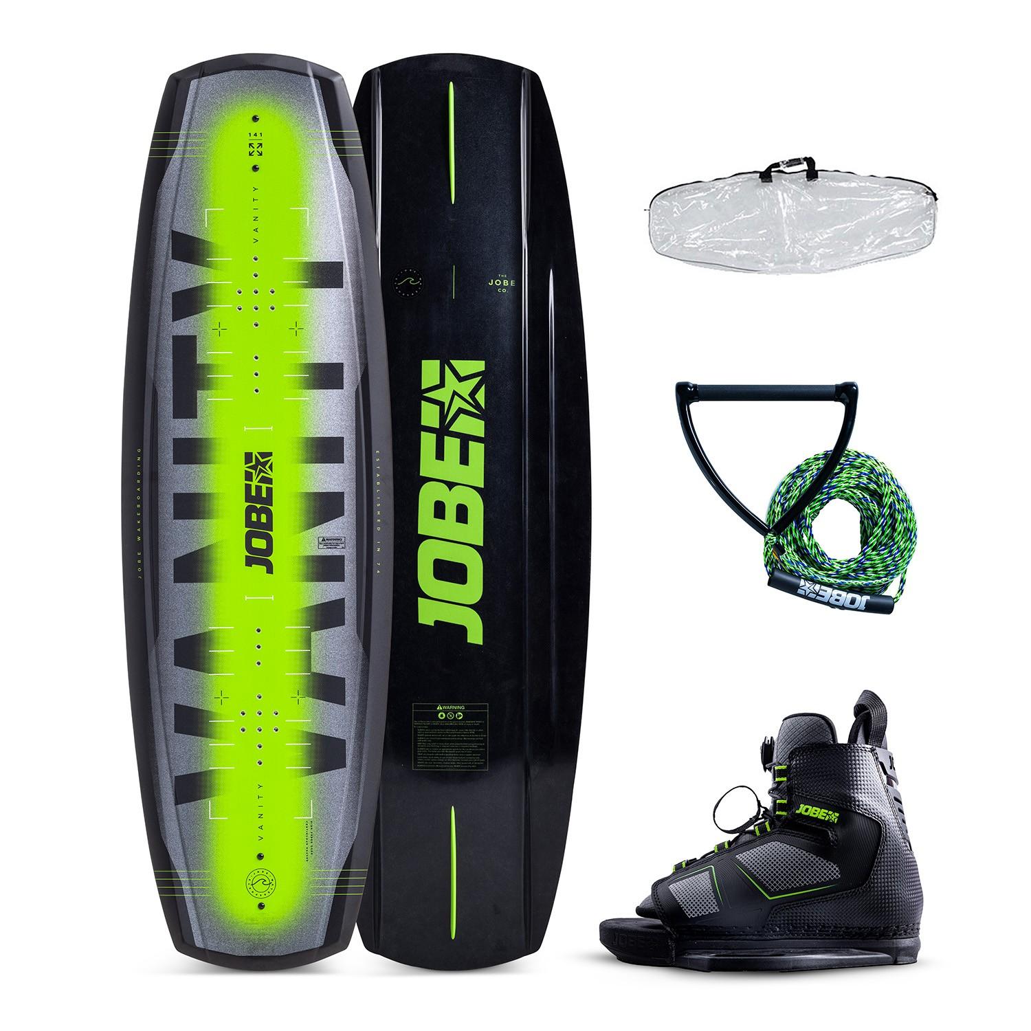 JOBE Vanity 141 Wakeboard Set + UNIT Bindung Tasche Wake Combo 141 cm