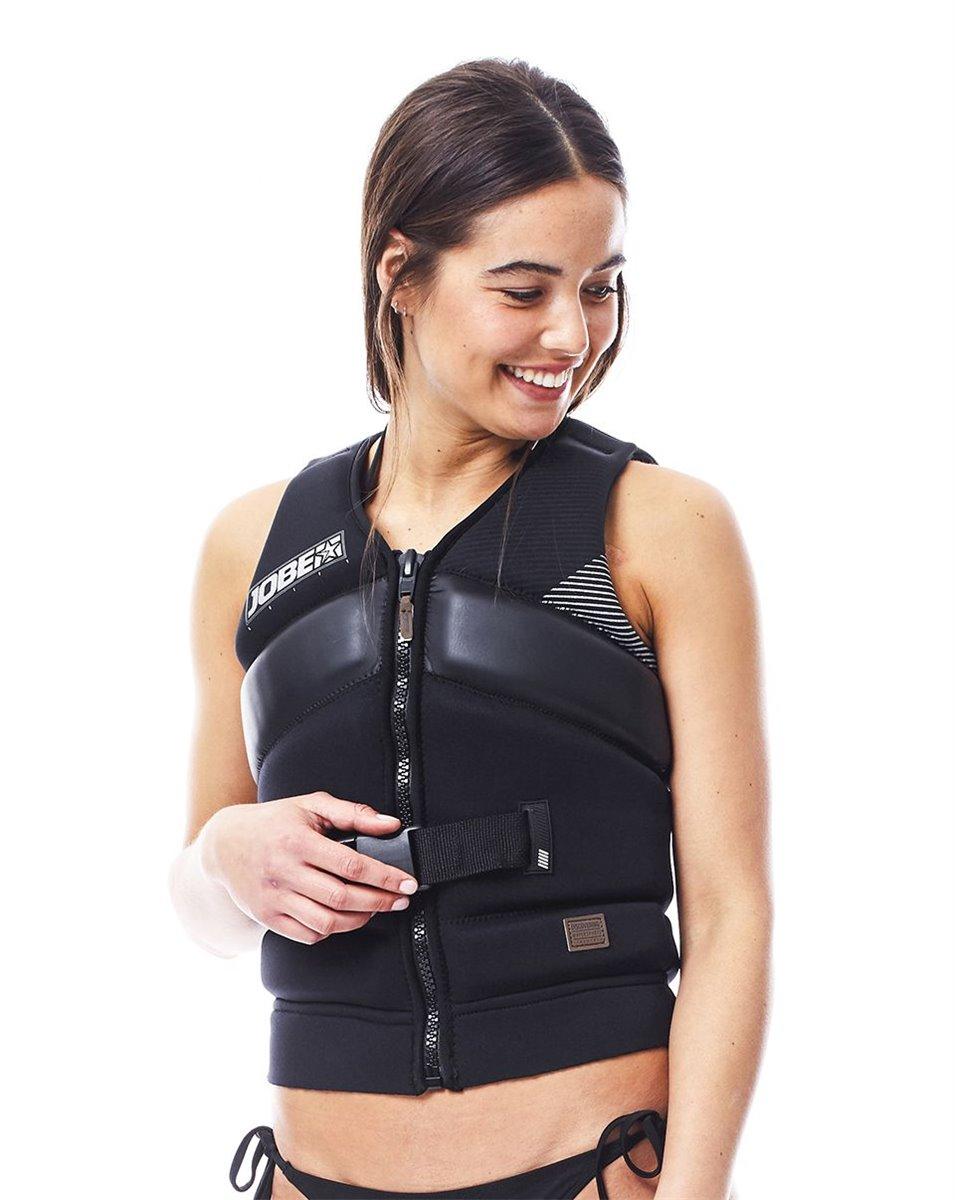 Jobe Progress UNIFY Vest Women Black Schwimmweste Wakeboard Kite SUP Weste
