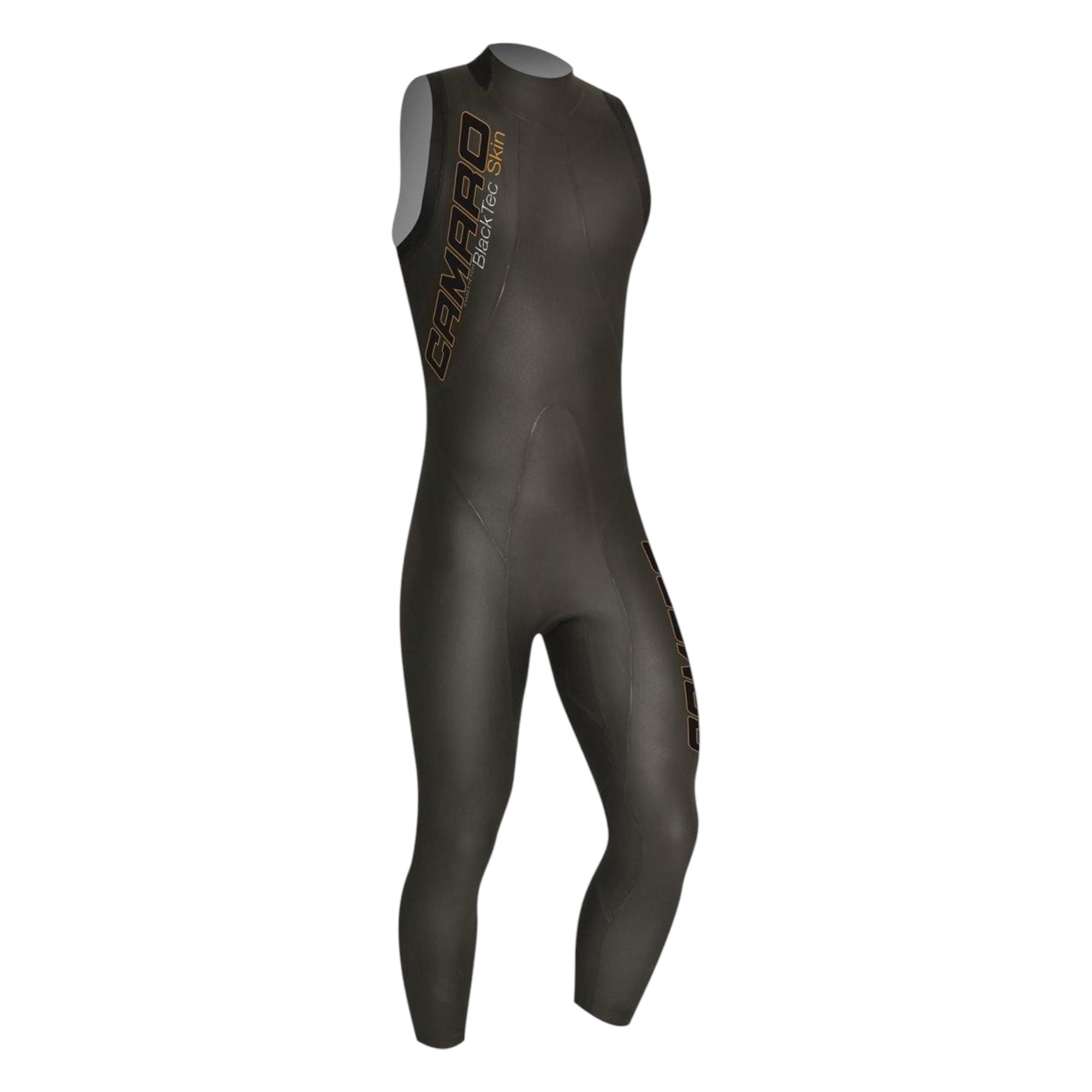 Camaro Blacktec Herren 7/8 Shorty Speedskin Triathlon Neoprenanzug Schwimmanzug