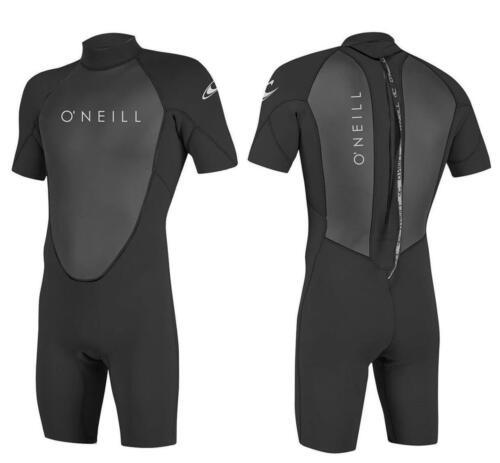 O'NEILL REACTOR-2 Neoprenanzug Herren 2mm Shorty Wetsuit Backzip Neopren black