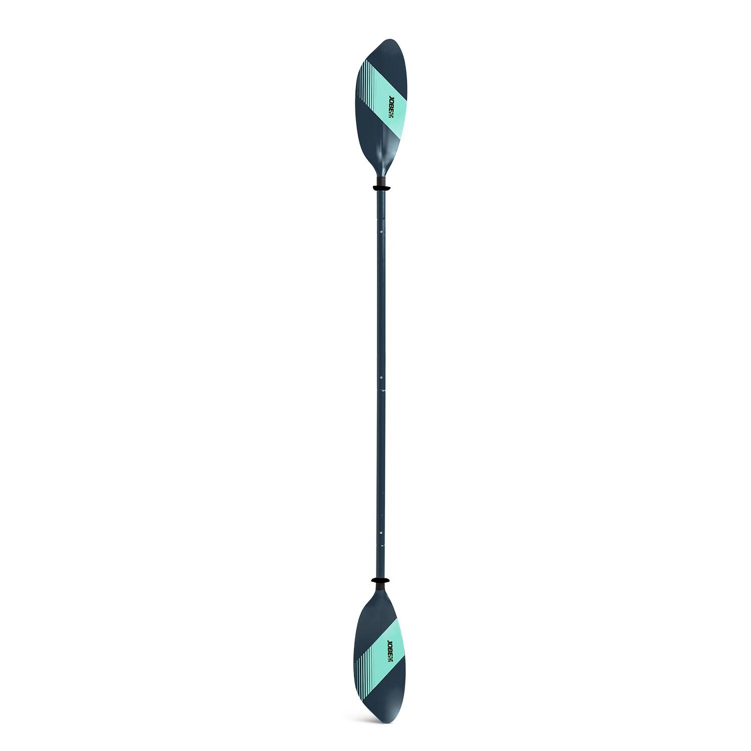 Jobe Aluminium Kajakpaddel 220 cm Paddle 4-teiliges Doppelpaddel
