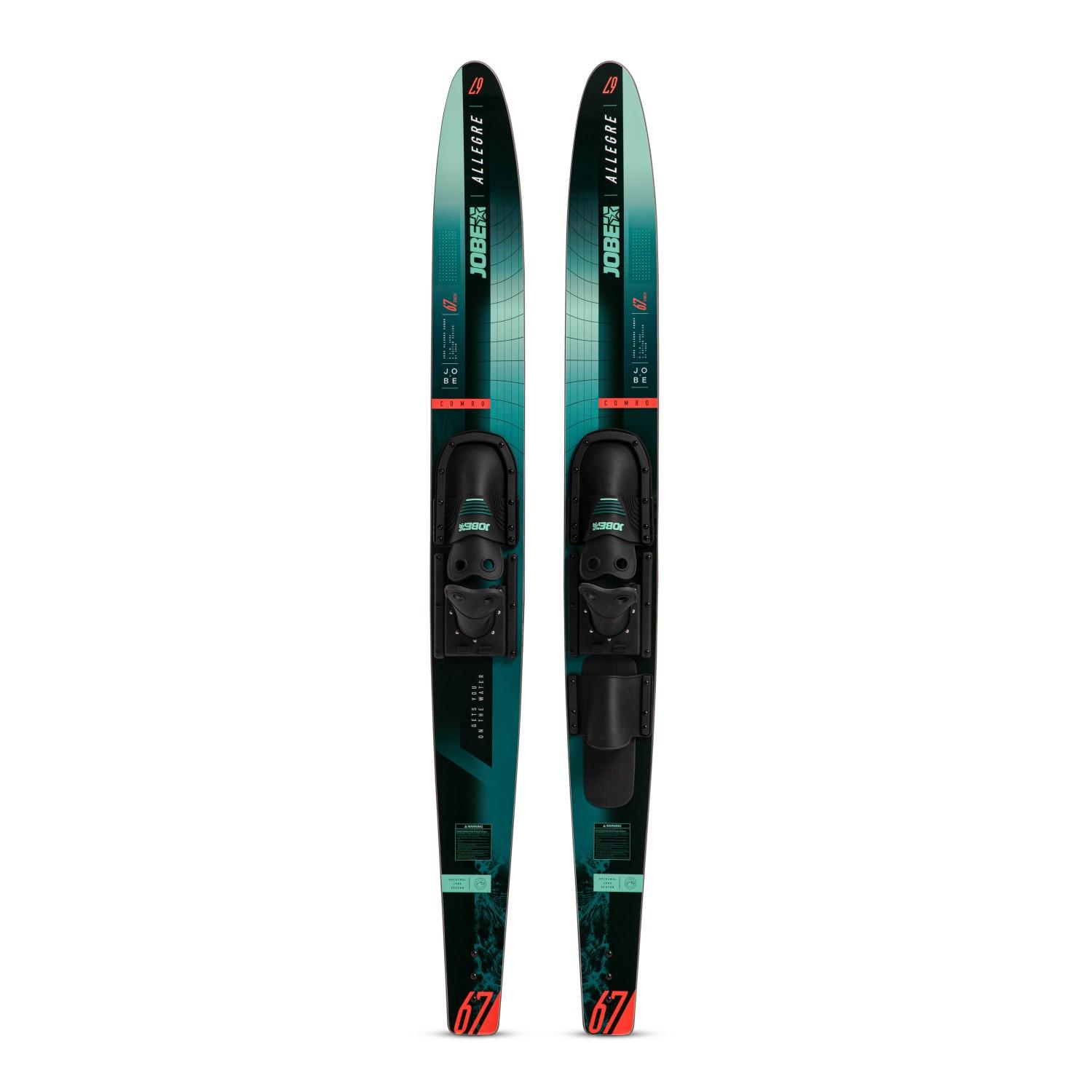 Jobe Allegre 67 Combo Wasserski Ski Paarski 170cm green