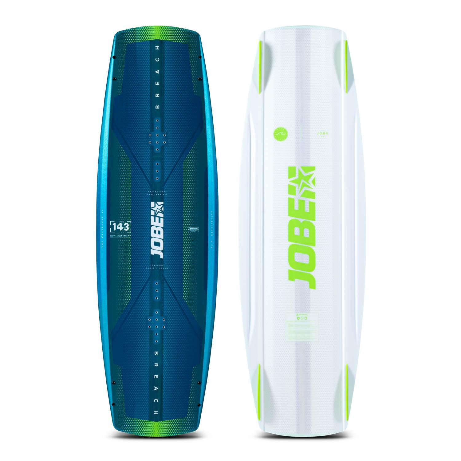 Jobe Breach Wakeboard 3-Stage Rocker Carbon Performance Board 143cm