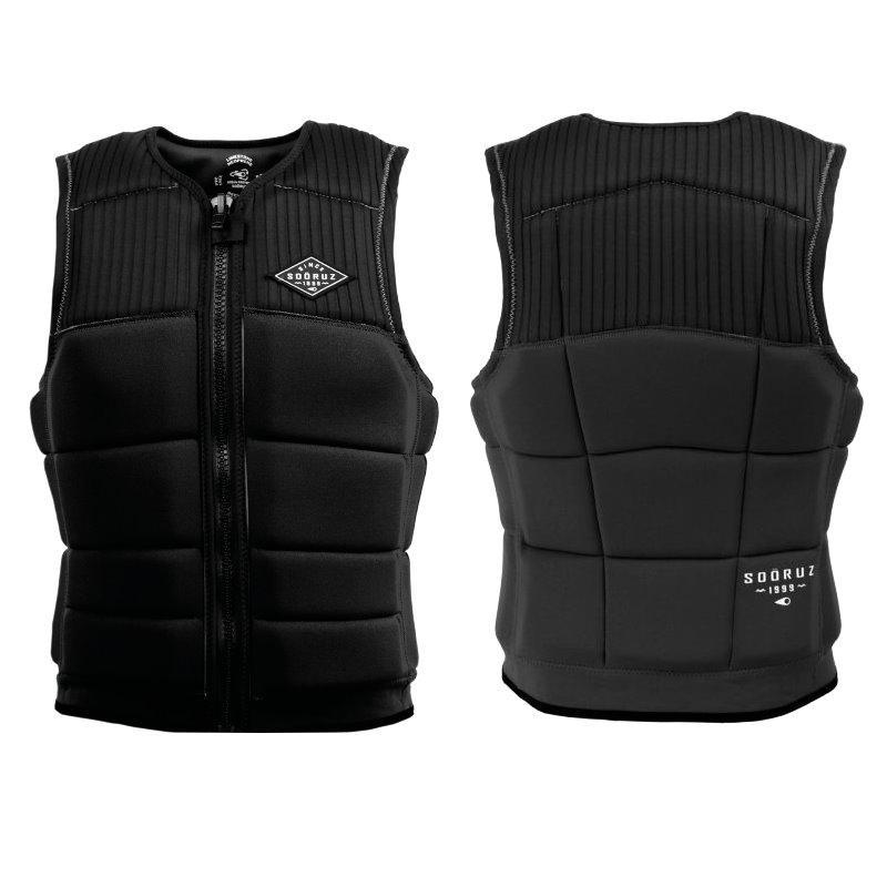 SOÖRUZ WAKEVEST GROUND Schwimm-, Boots-, Jetski- & Wakeboard Weste BLACK - Größe: 48 (S)