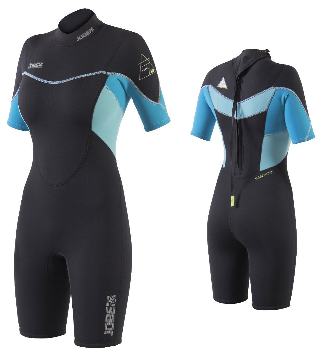 Jobe Sofia Shorty 3/2mm Blue Wetsuit Damen Neoprenanzug Neopren Wetsuit Kiten Su