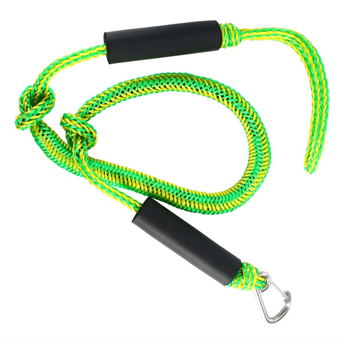 BRUNELLI Festmacher Leine Andockleine Bungee Stretching Dock Line mit Rostfreier Stahlhaken Rope