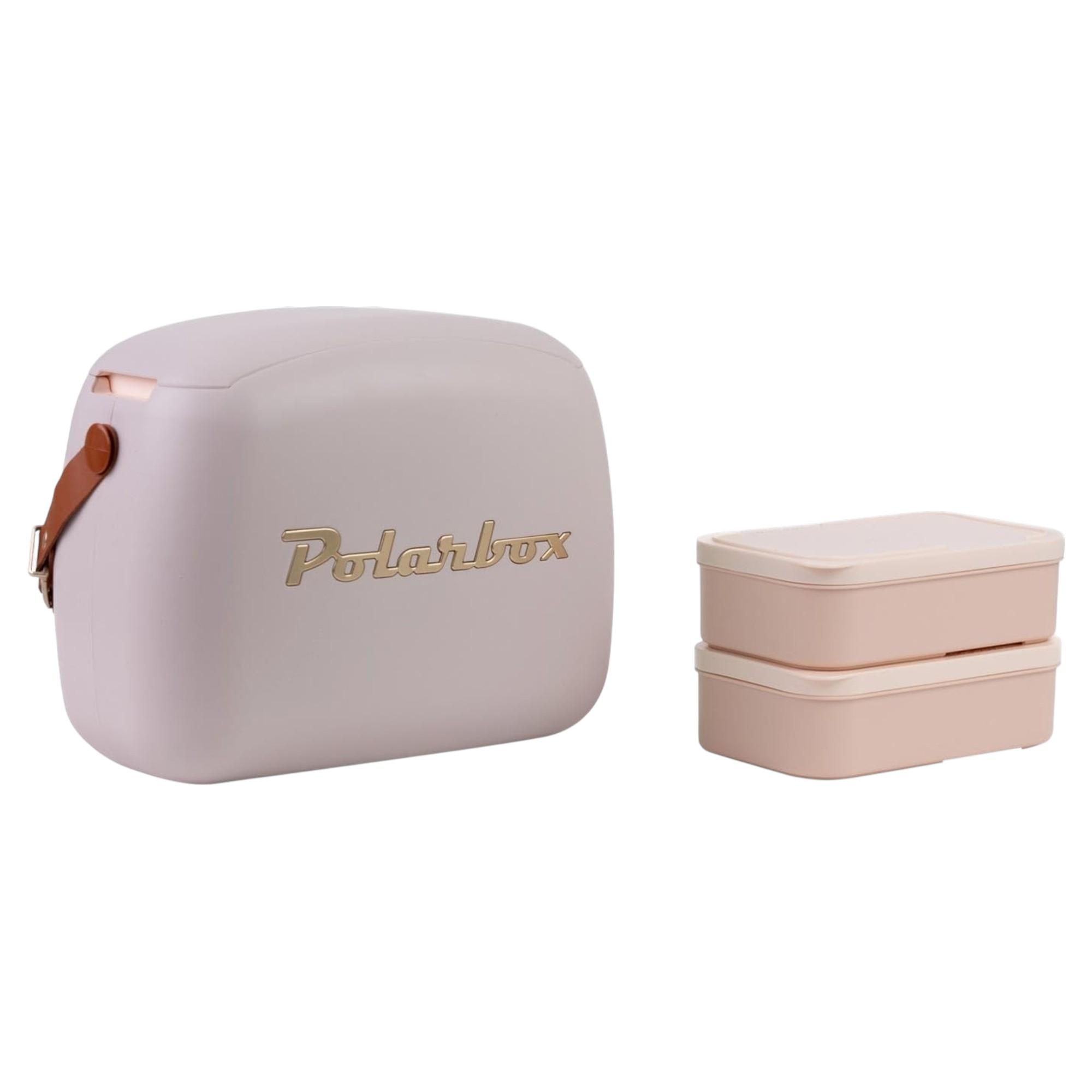 Polarbox CoolerBag 6L Kühlbox mit 2x1L Lunchboxen  Kühltasche leicht & stylisch