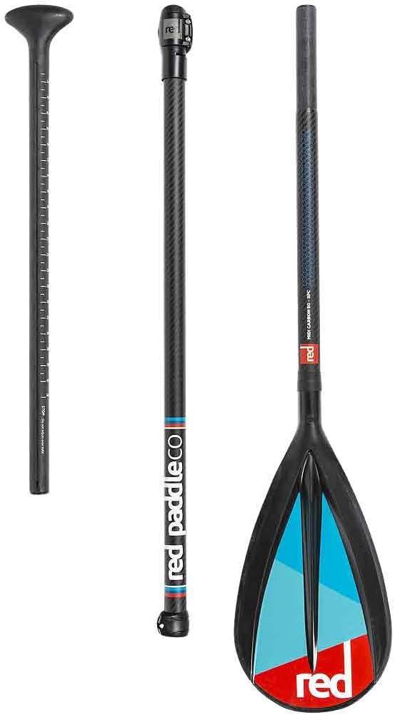 Red Paddle Midi Carbon 50-Nylon verstellbares 3-teiliges SUP-Paddel 160-200cm CamLock