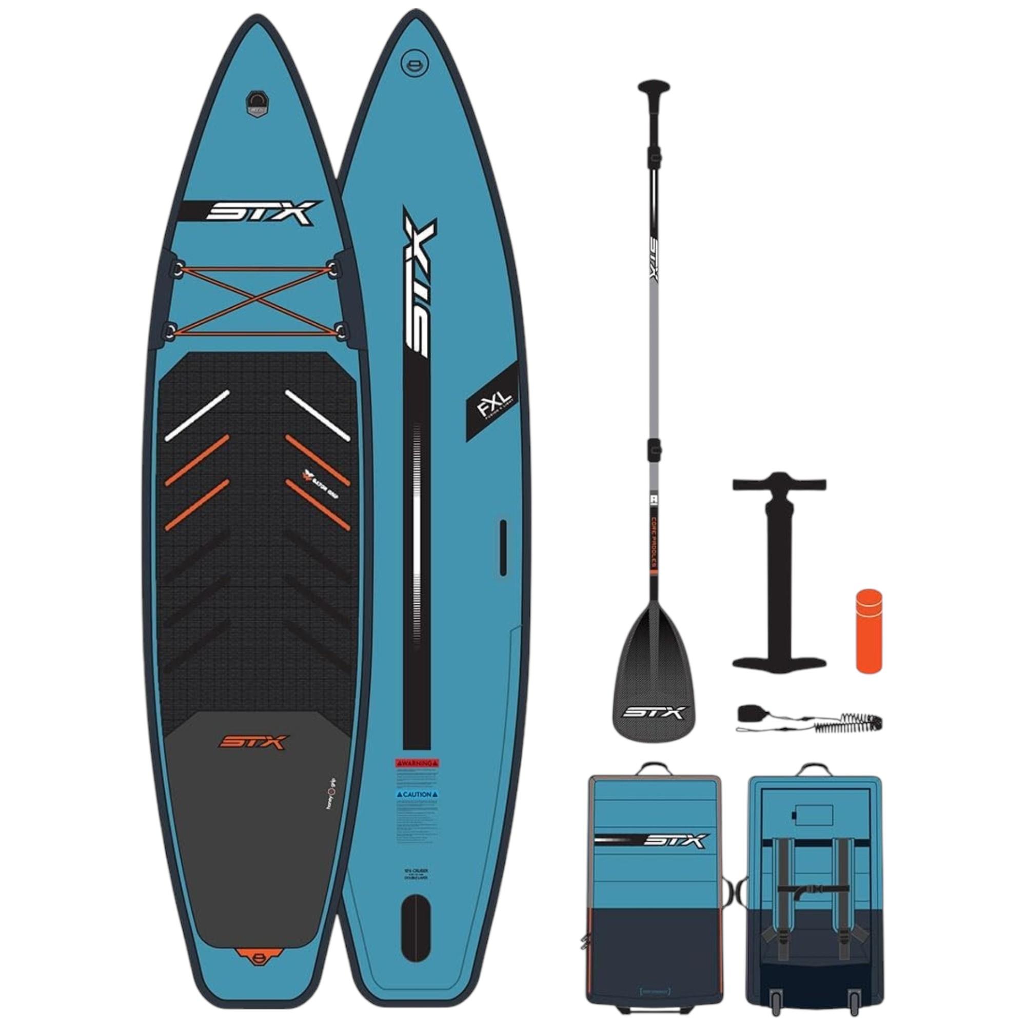 STX Windsurf SUP 11'0 Hybrid Tourer aufblasbar Komplett Set 340cm
