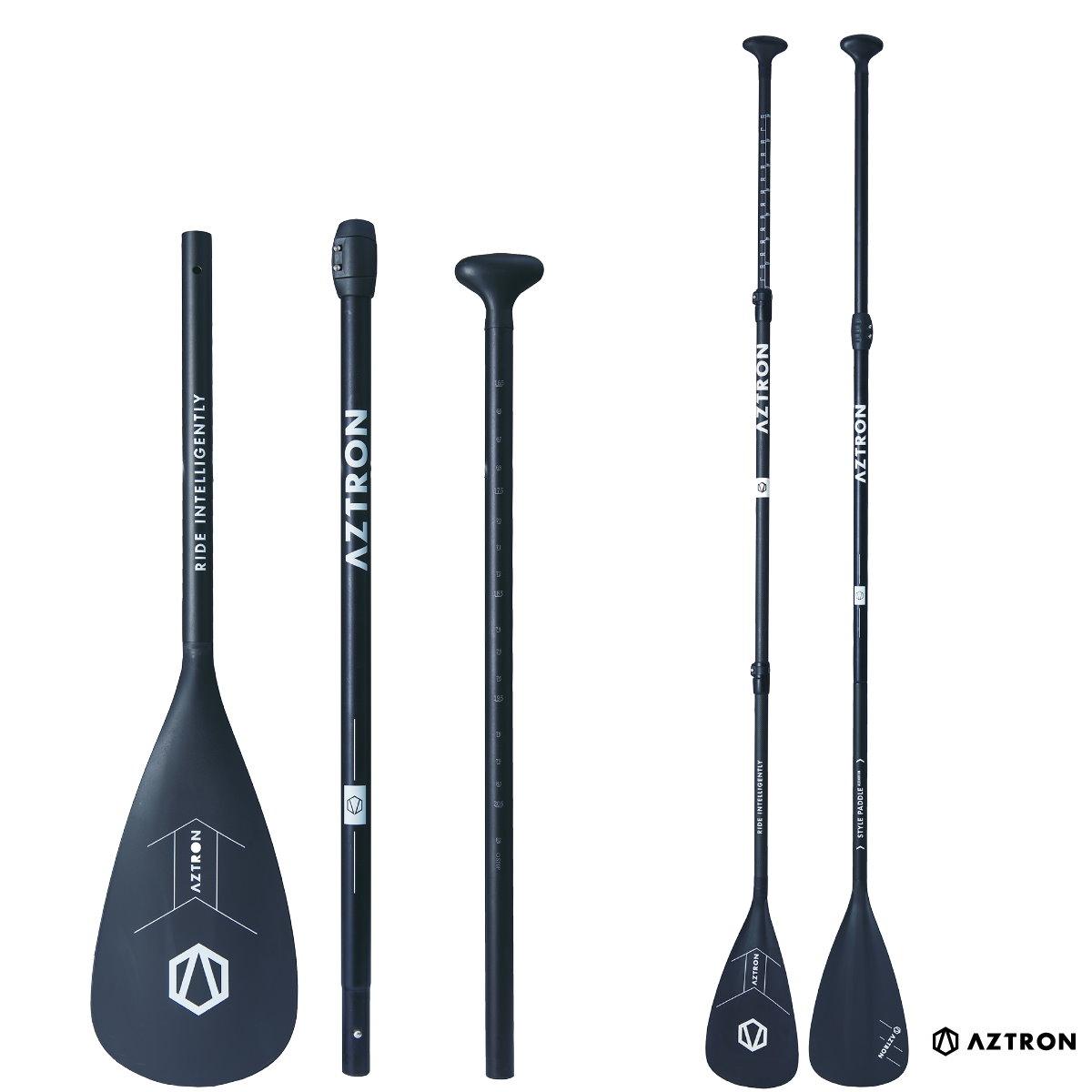 AZTRON STYLE SUP Paddel Alu Stand Up Paddel Stechpaddel für SUP Board Paddle