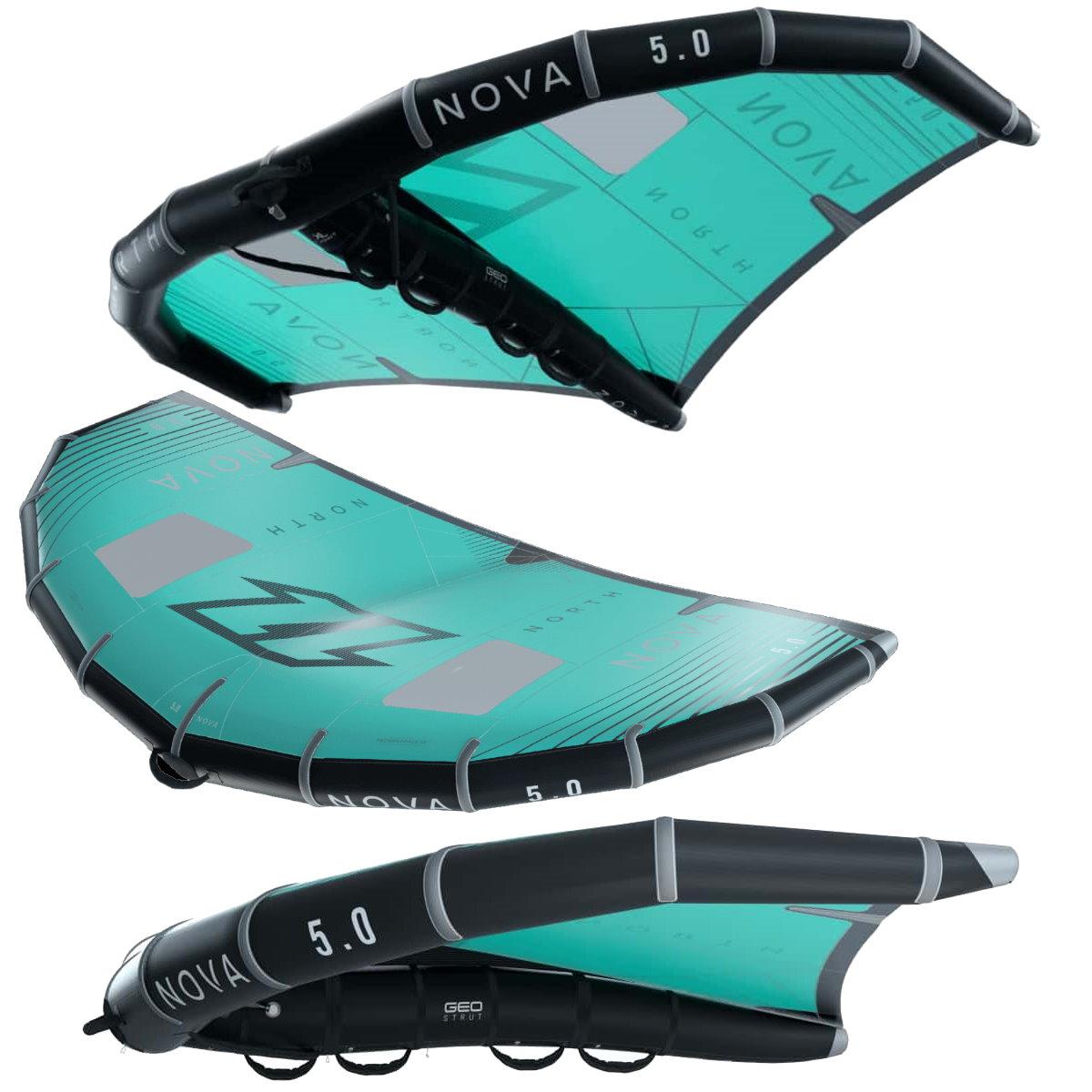NORTH NOVA WING SAIL KITE Surf Sup Windsegel Foil Segel Flügel 6qm