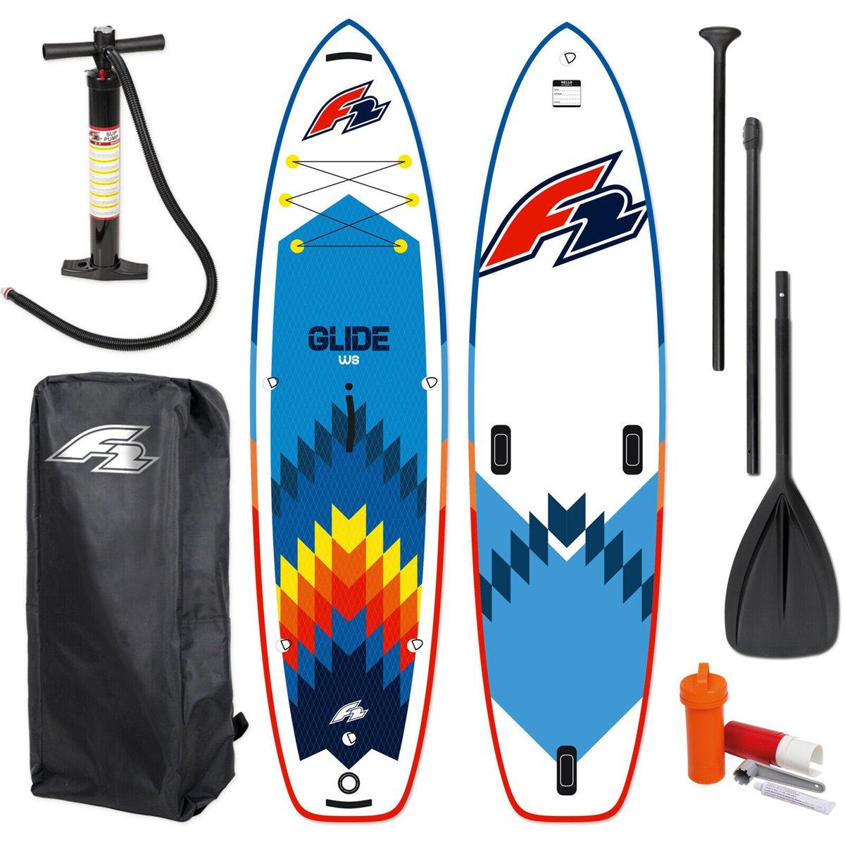 F2 GLIDE Windsurf 11,7 SUP WS Board Stand Up Paddle Surf-Board ISUP 357x82x15cm