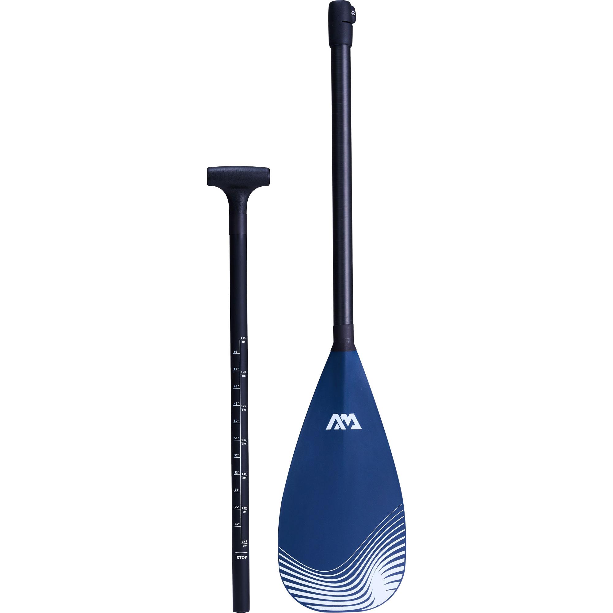 Aqua Marina CP1 verstellbares Kanu-Paddel Carbon/Fiberglass Stechpaddel 2-teilig