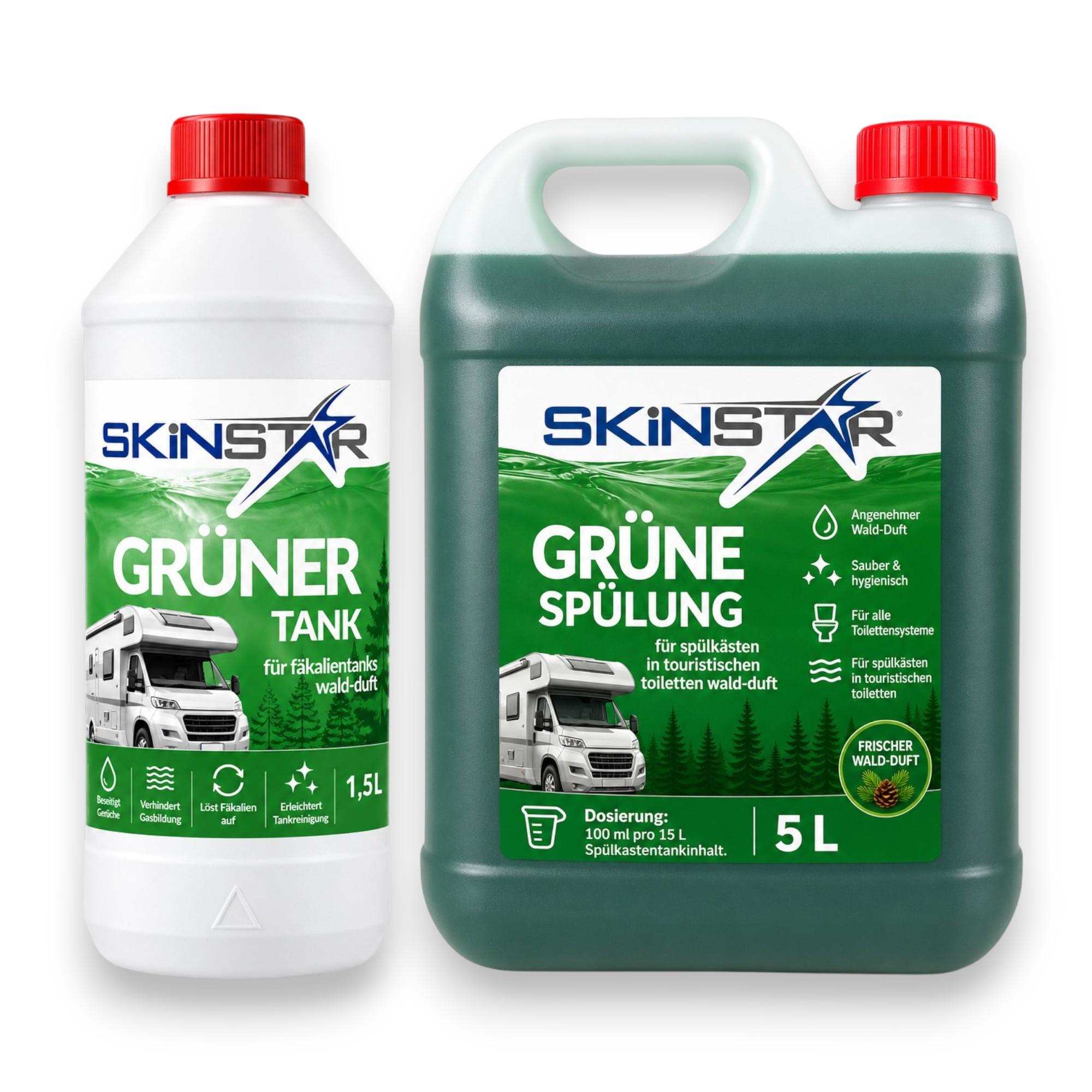 Chemietoiletten Sanitärflüssigkeit Spülwasserzusatz Zusatz Camping WC Wald-Duft