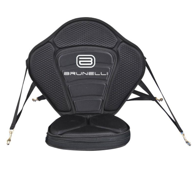 BRUNELLI EXTRA dicker Kajak-Sitz für SUP Board Stand Up Paddle SUP ISUP mit Tasc