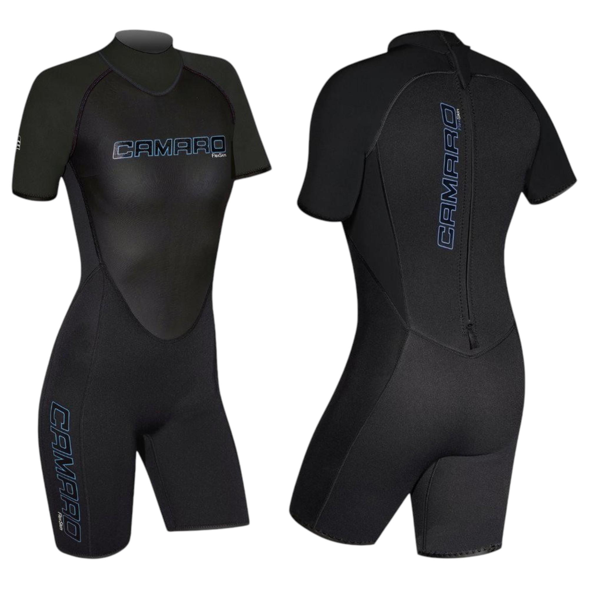 CAMARO Flex Skin Damen Neopren Shorty Wetsuit Surfanzug 3 mm Neoprenanzug